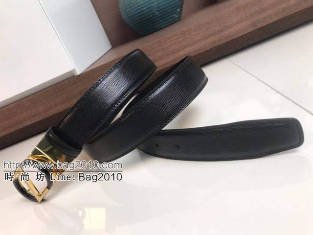 Zegna男士皮帶 傑尼亞雙面用旋轉五金牛皮腰帶  jjp1386